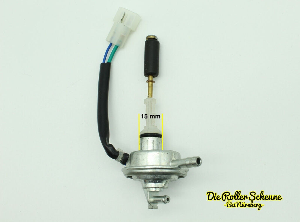 Unterdruck Benzinhahn 15mm elektrisch Peugeot Vivacity